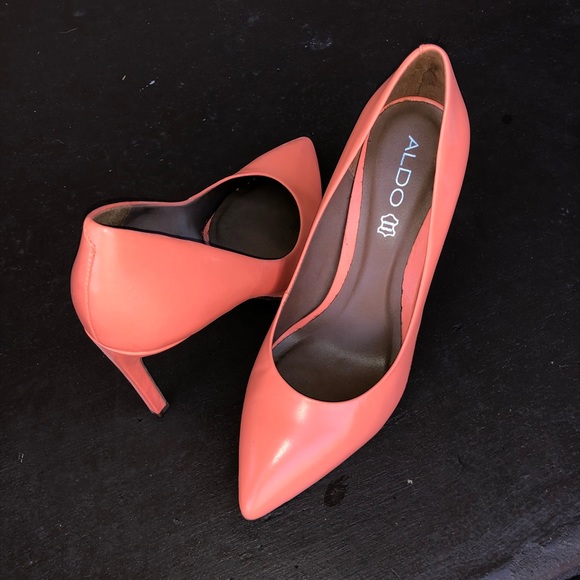 Aldo Shoes - Neon Orange ALDO Pumps - Size 8.5